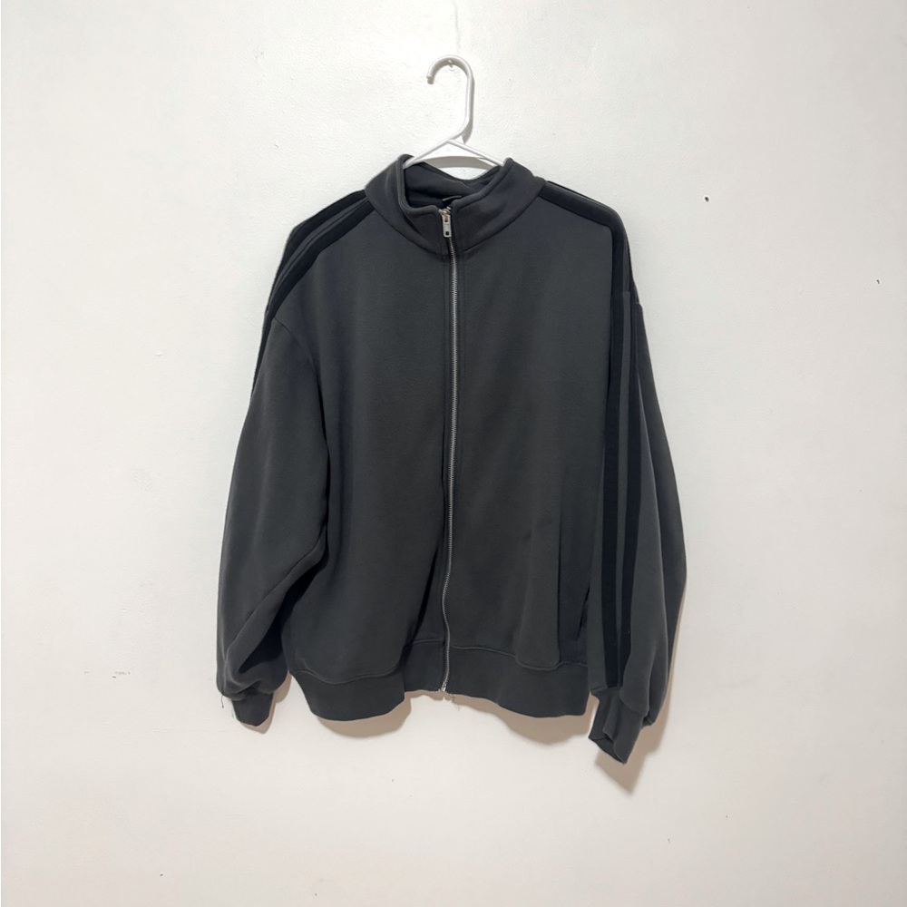 Wild Fable Charcoal Zip-Up Sweater